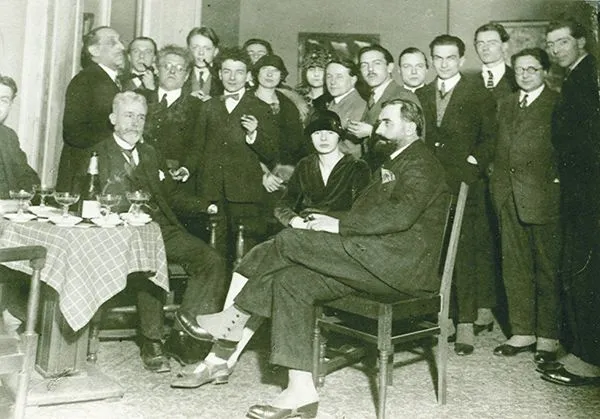 Historische bijeenkomst van de Vlaamse Club Brussel — jaren 1920
